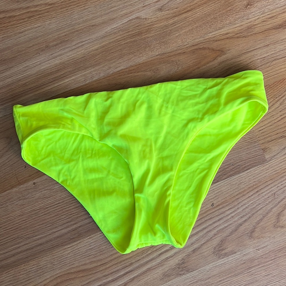 Victoria’s Secret Yellow Swim Bottoms, size S